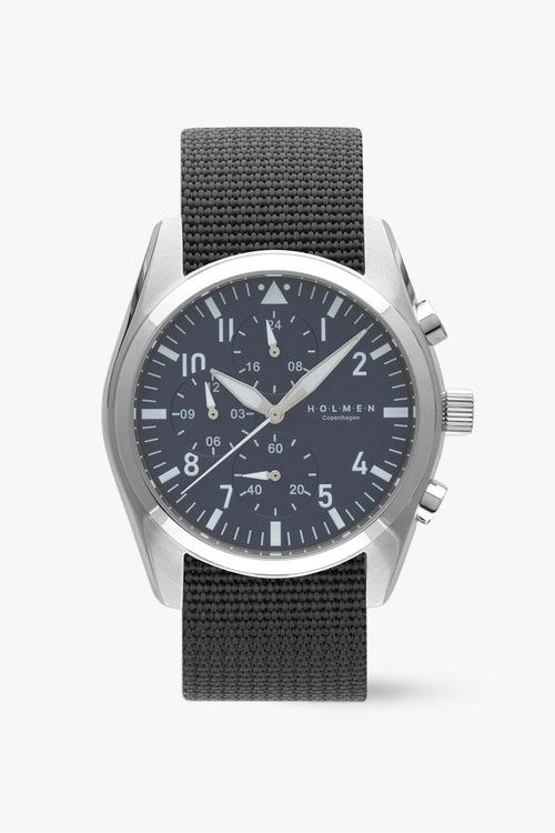 Adventurer Watch 42mm - Navy Blue #black