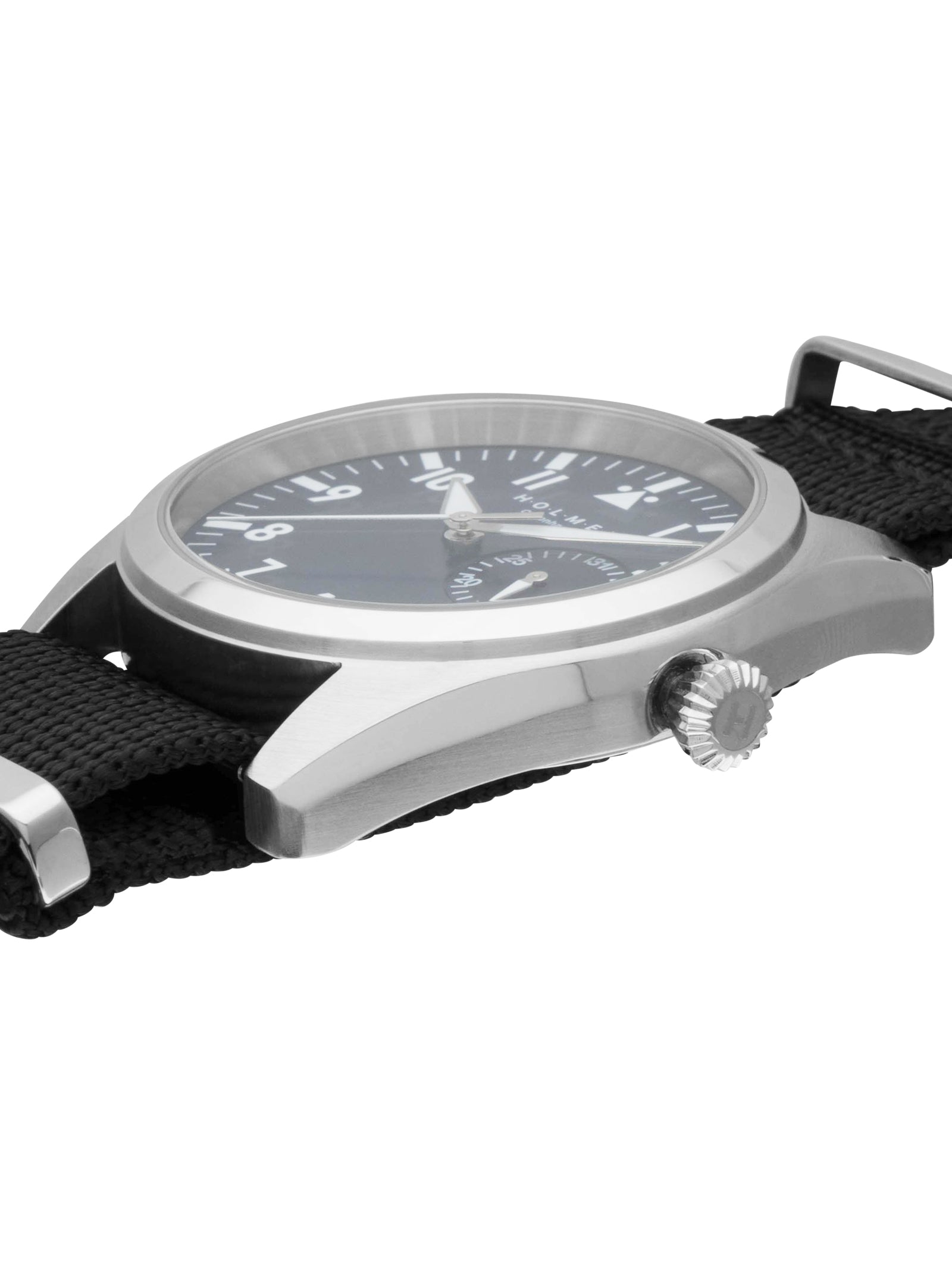 City watch 42mm navy blue dial with black nato strap