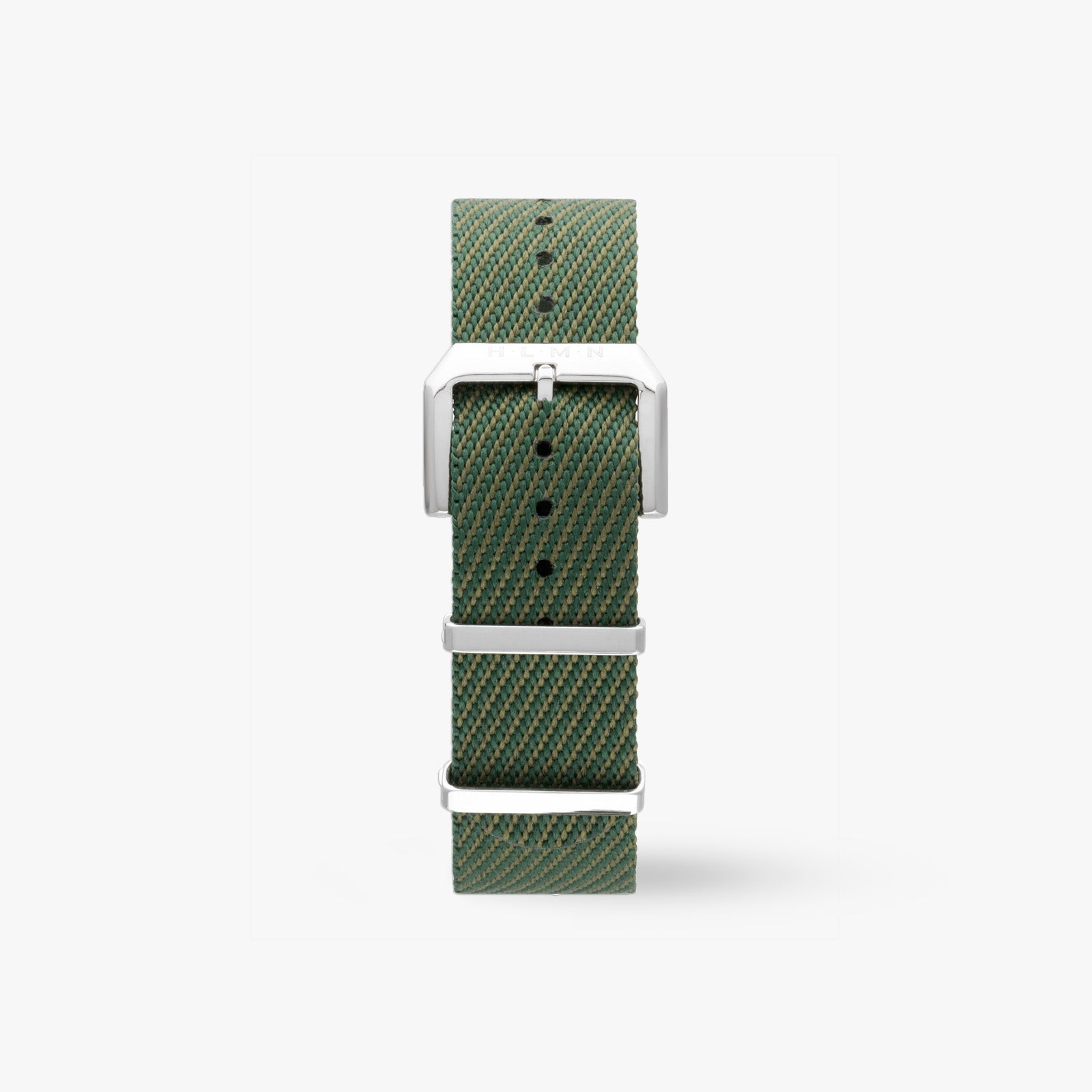 Green mesh Nato strap with HOLMEN logo