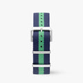 Navy/Green mesh Nato strap with HOLMEN logo