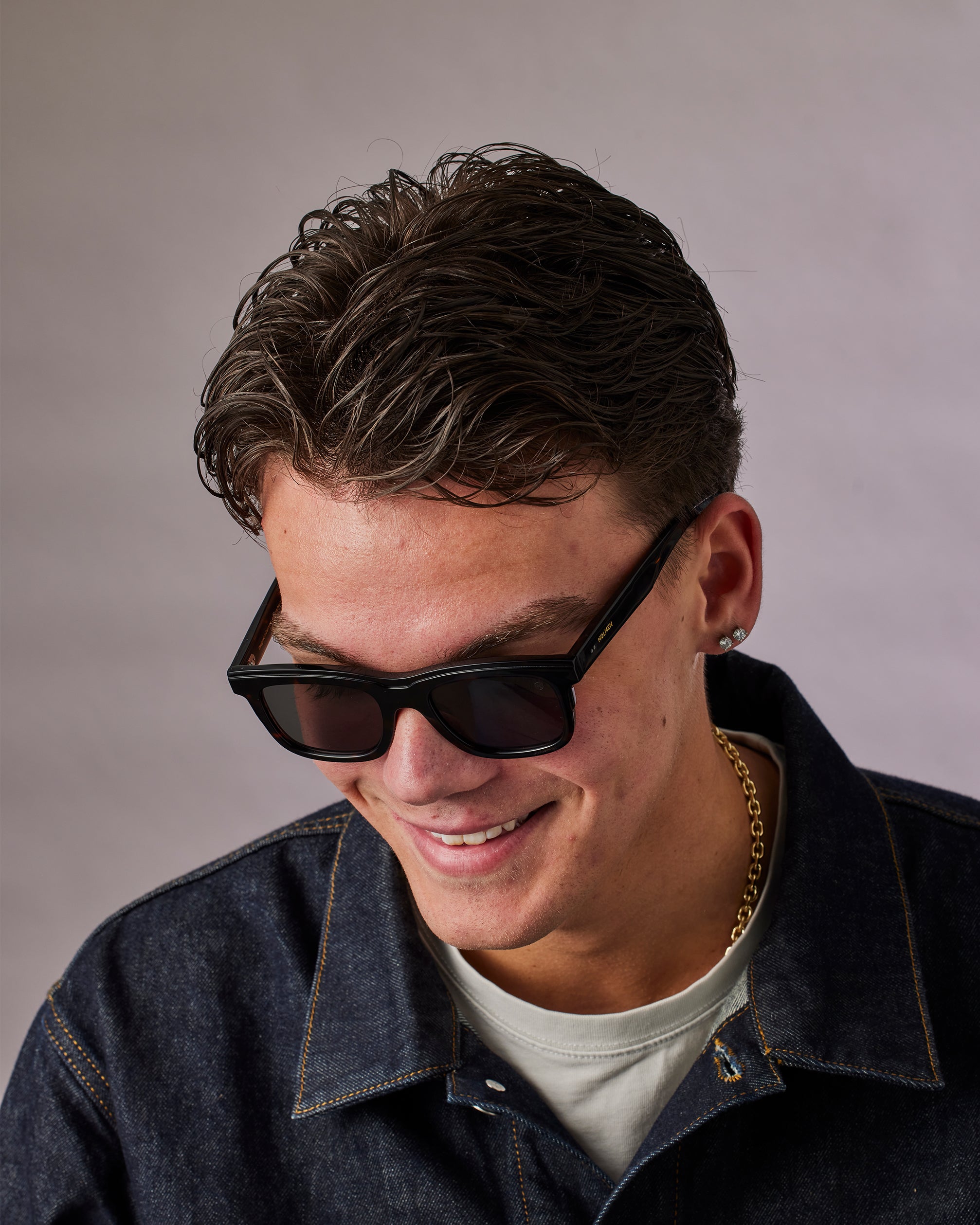 Adventurer brown structured sunglasses