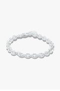 City bracelet 6mm silver