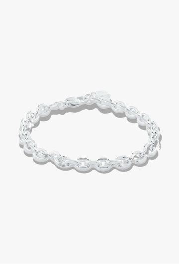 City bracelet 6mm silver